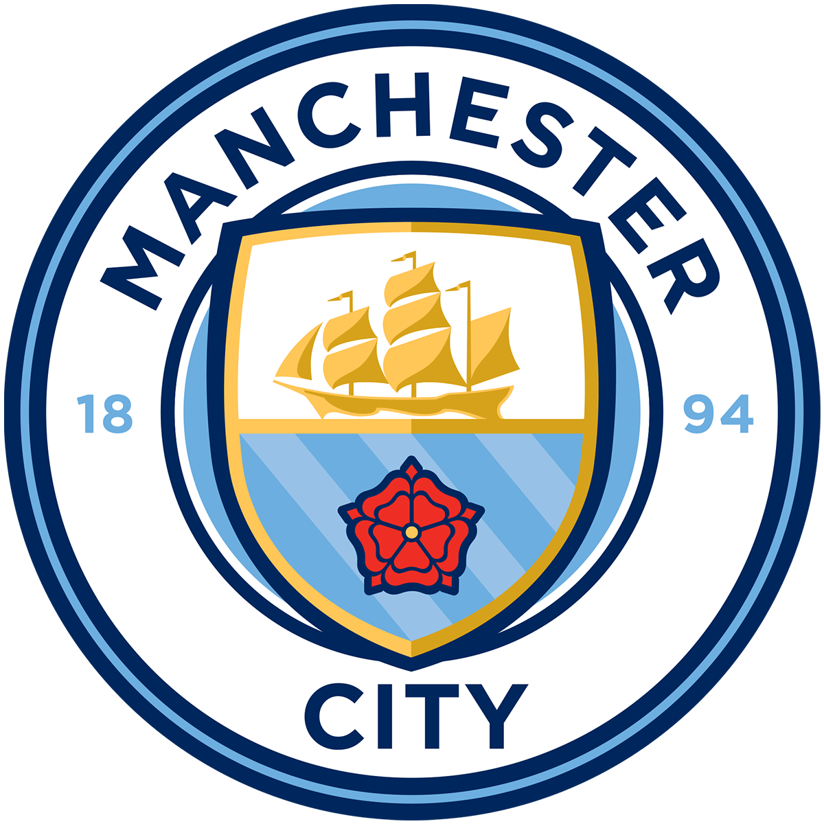 نادي مانشستر سيتي لكرة القدم  Logo